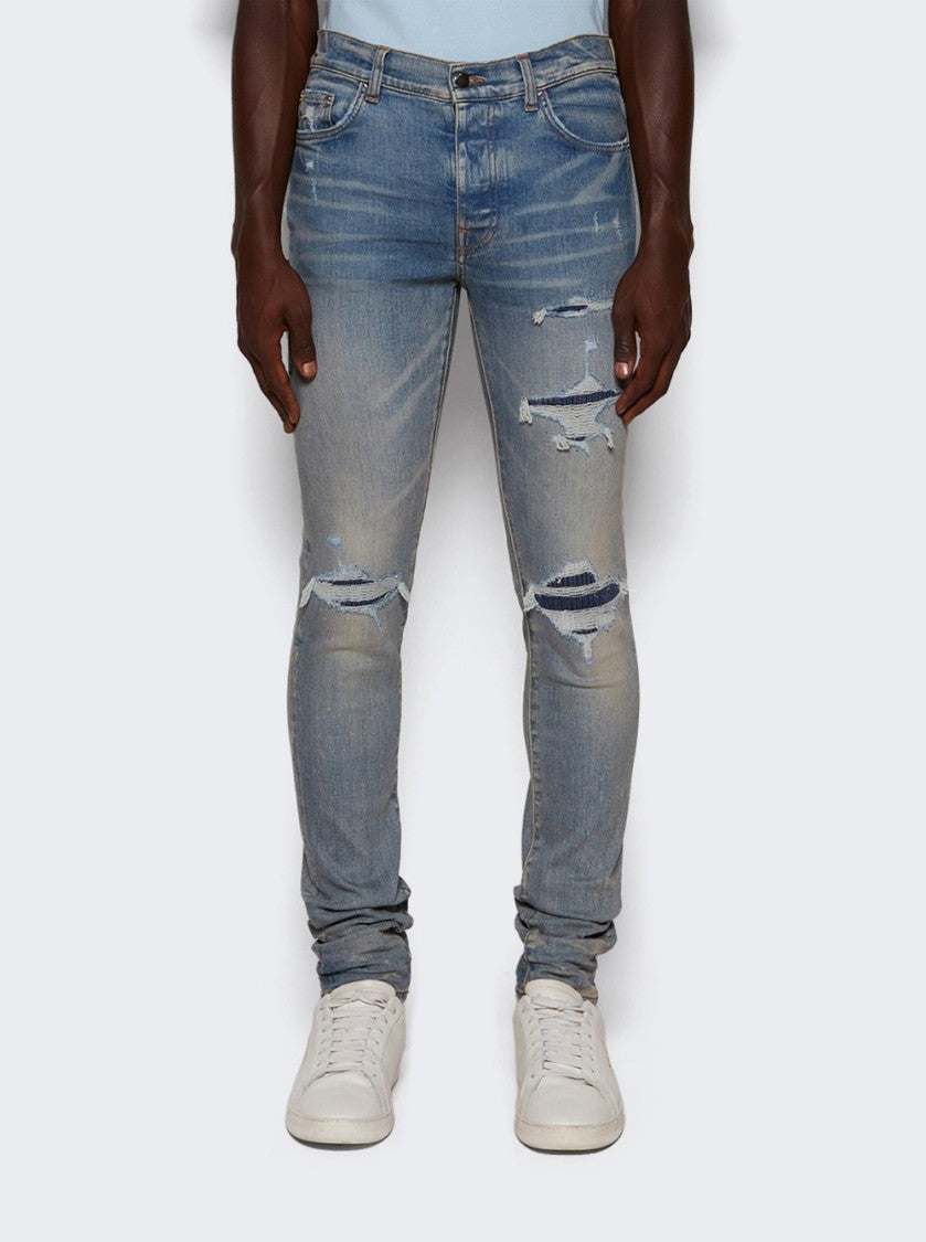 Amiri Ma Varsity Repair Jeans Indigo