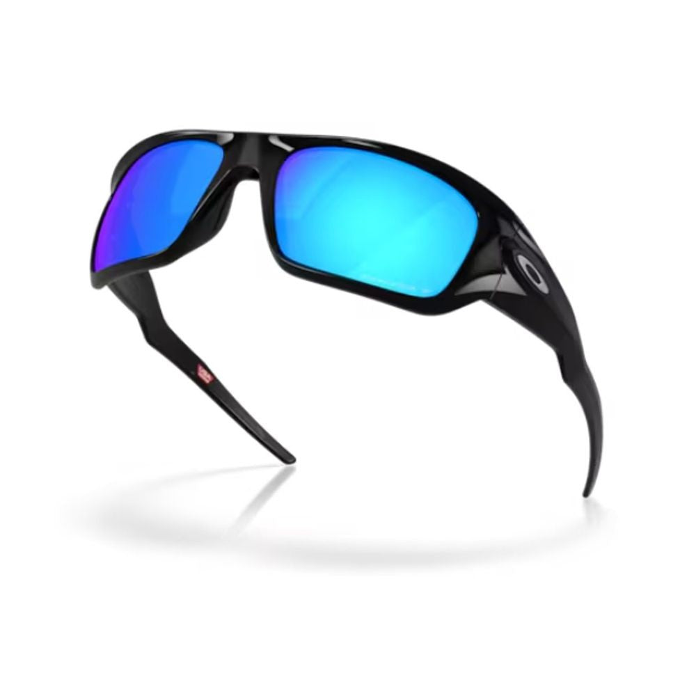 Oakley Oo9486 - Masseter Glossy Black Wraparound Sunglasses