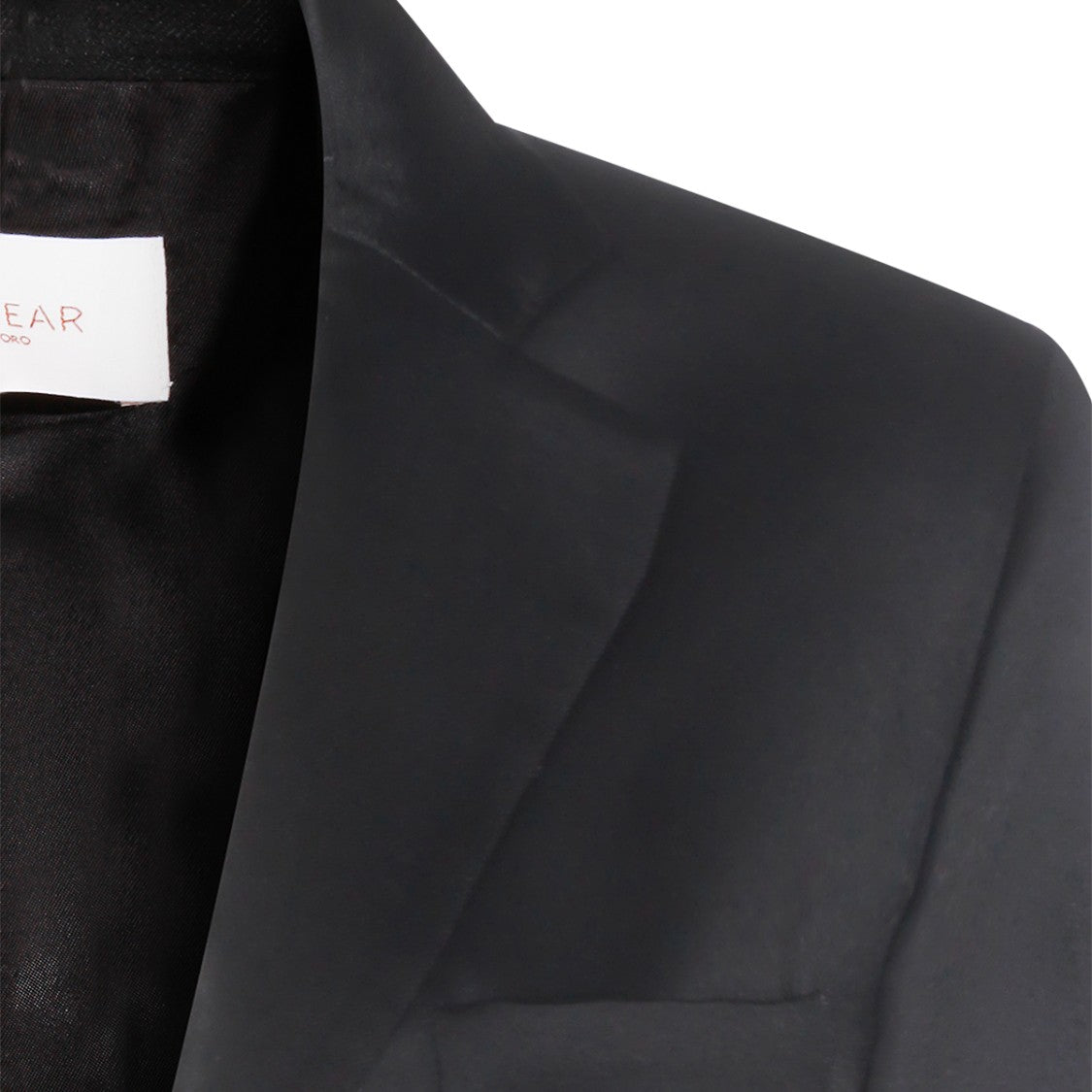 Montedoro Black Viscose Blazer