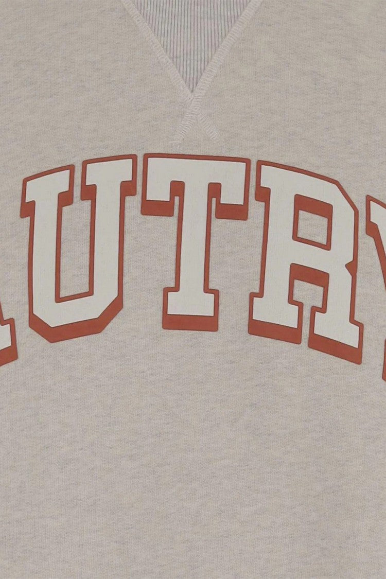 Autry Gray Cotton Sweatshirt