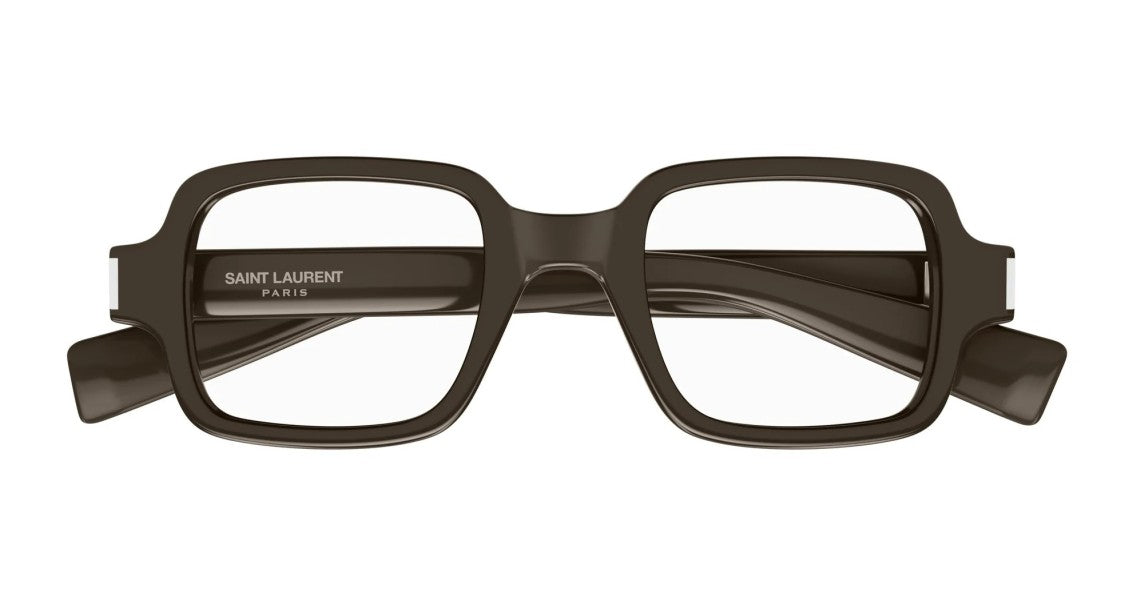 Saint Laurent Eyeglasses Sl 720 Opt 004 Brown Brown Transpare 48/23/145
