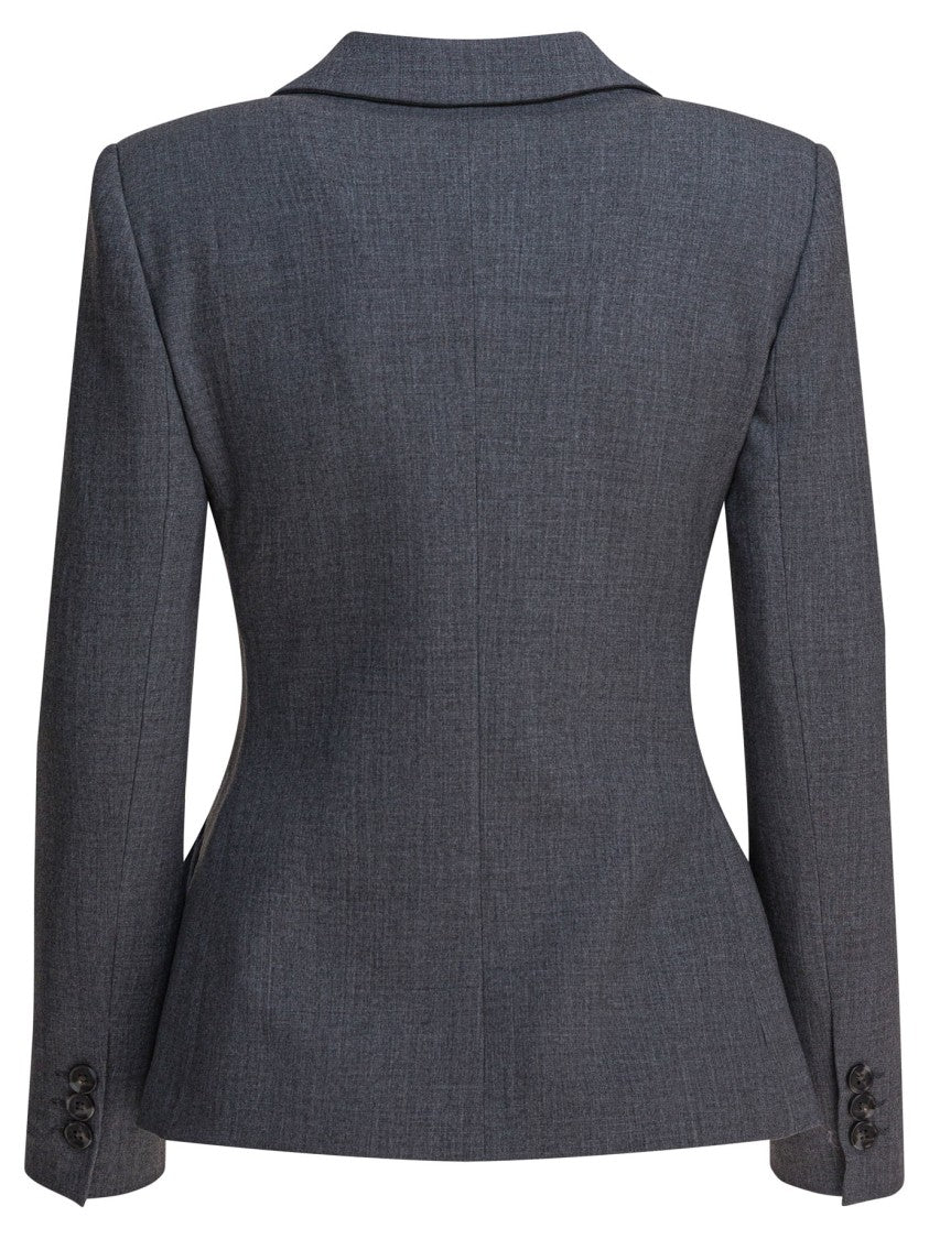 Semper Single-Breasted Blazer With Classic Lapels