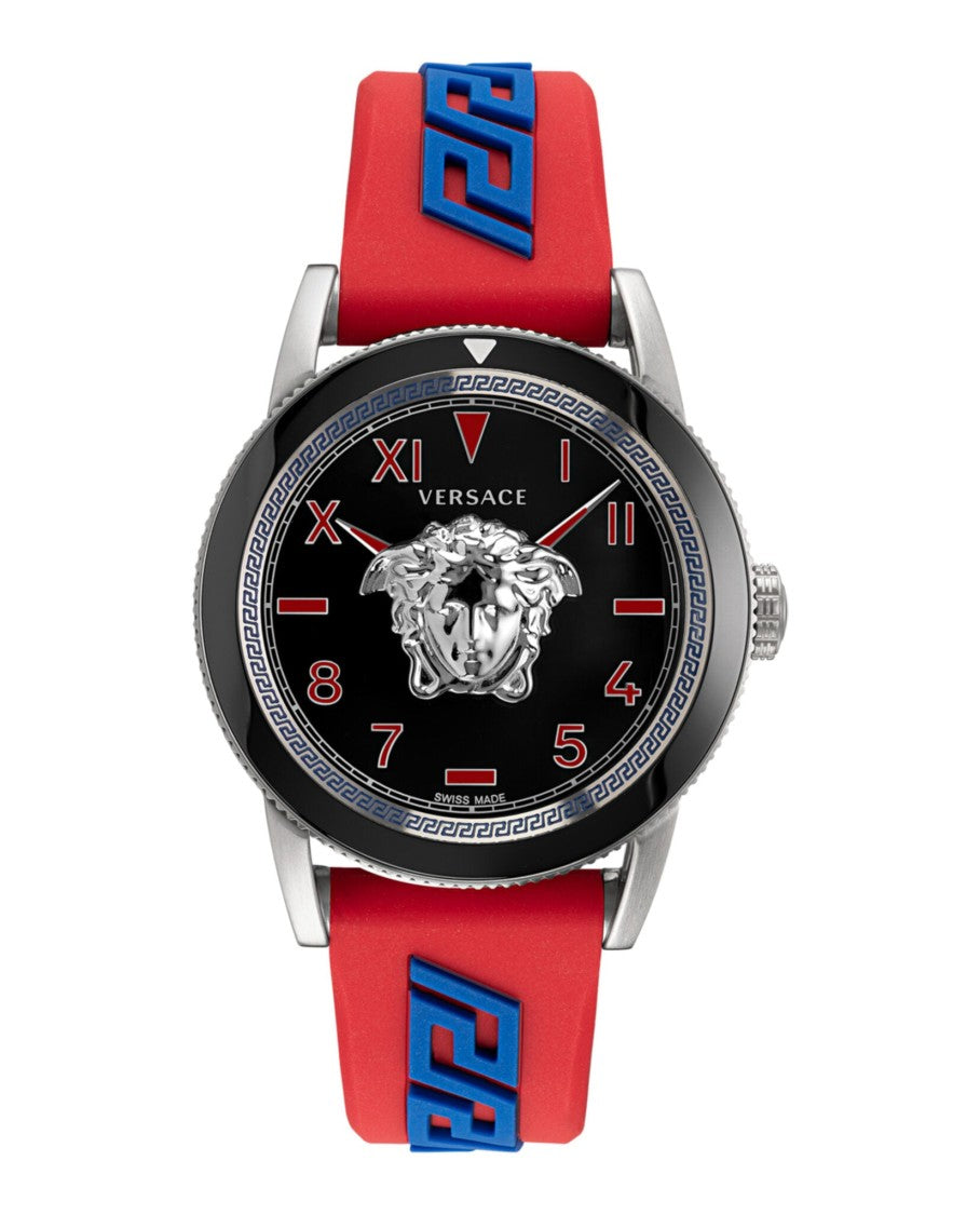 Versace V-Palazzo Silicone Watch