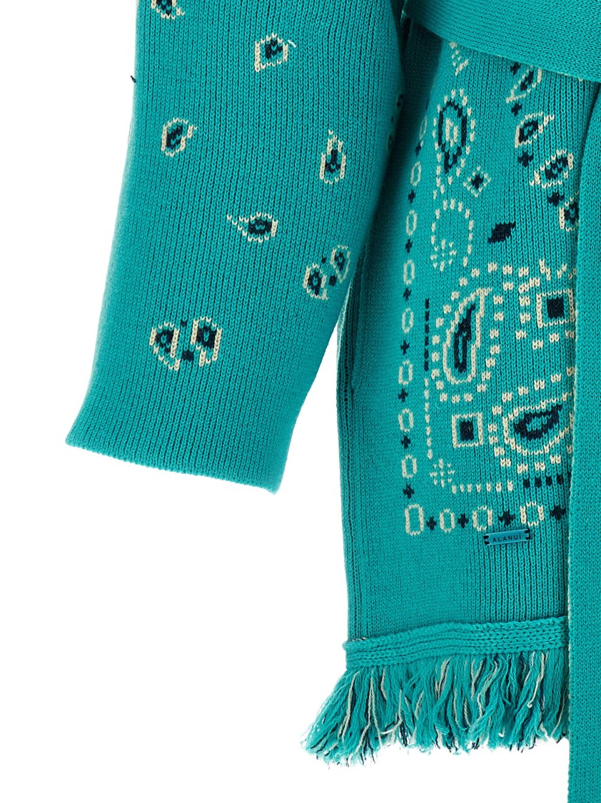 Alanui Bandana Cardigan