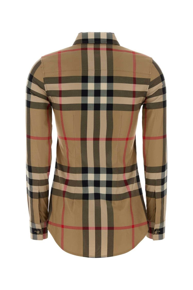 Burberry Embroidered Cotton Shirt