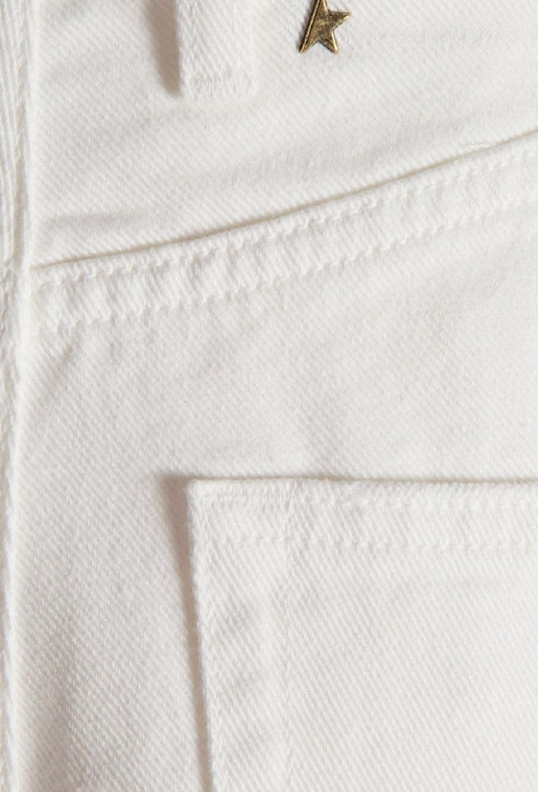 Golden Goose High-Waist Straight-Leg Bull Denim Trousers