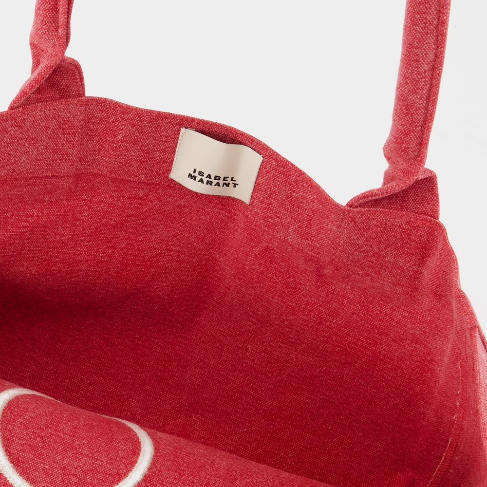Isabel Marant Yenky Gz Shopper Bag - Cotton - Red