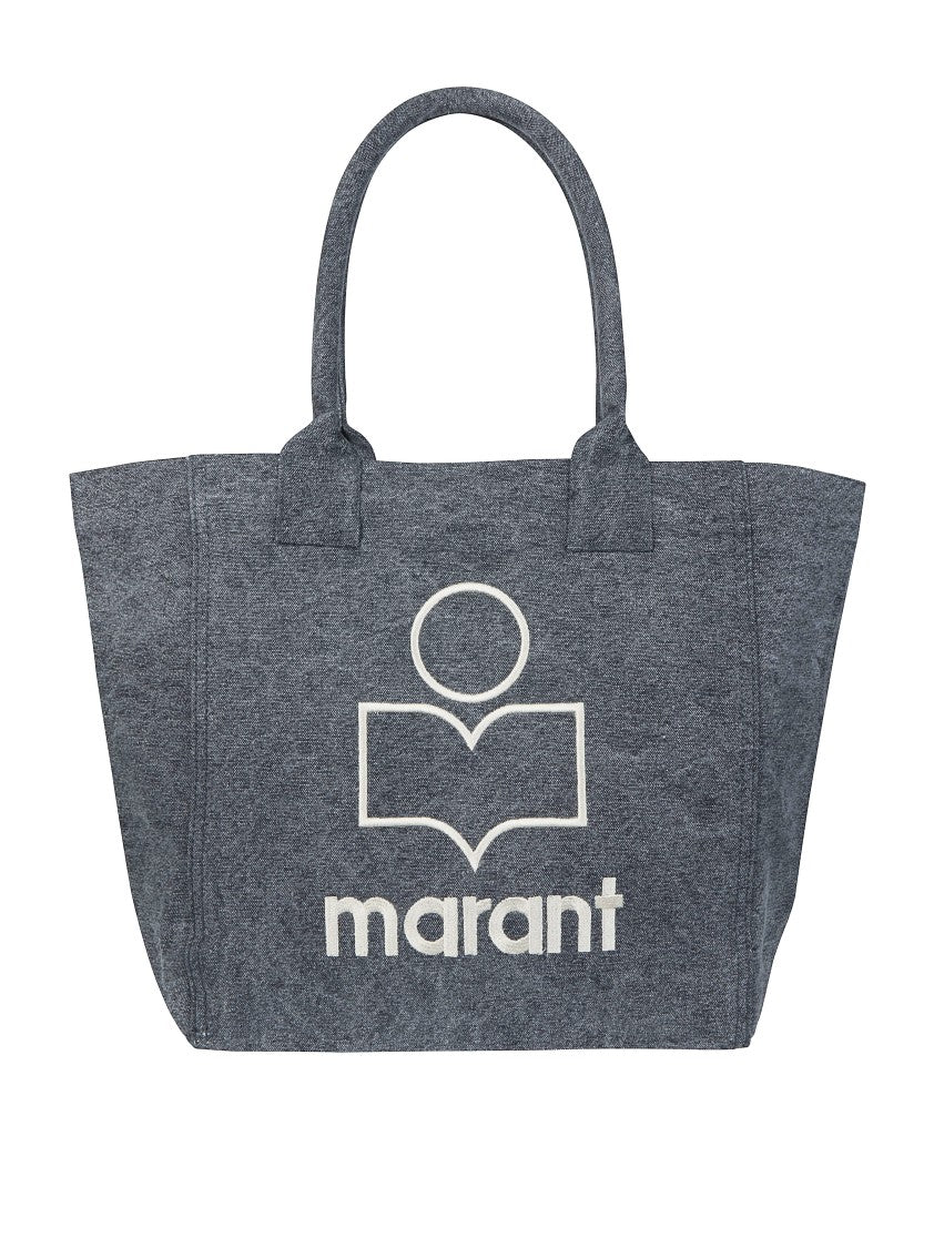 Isabel Marant Small Yenkygz Graphic Cotton Tote Bag