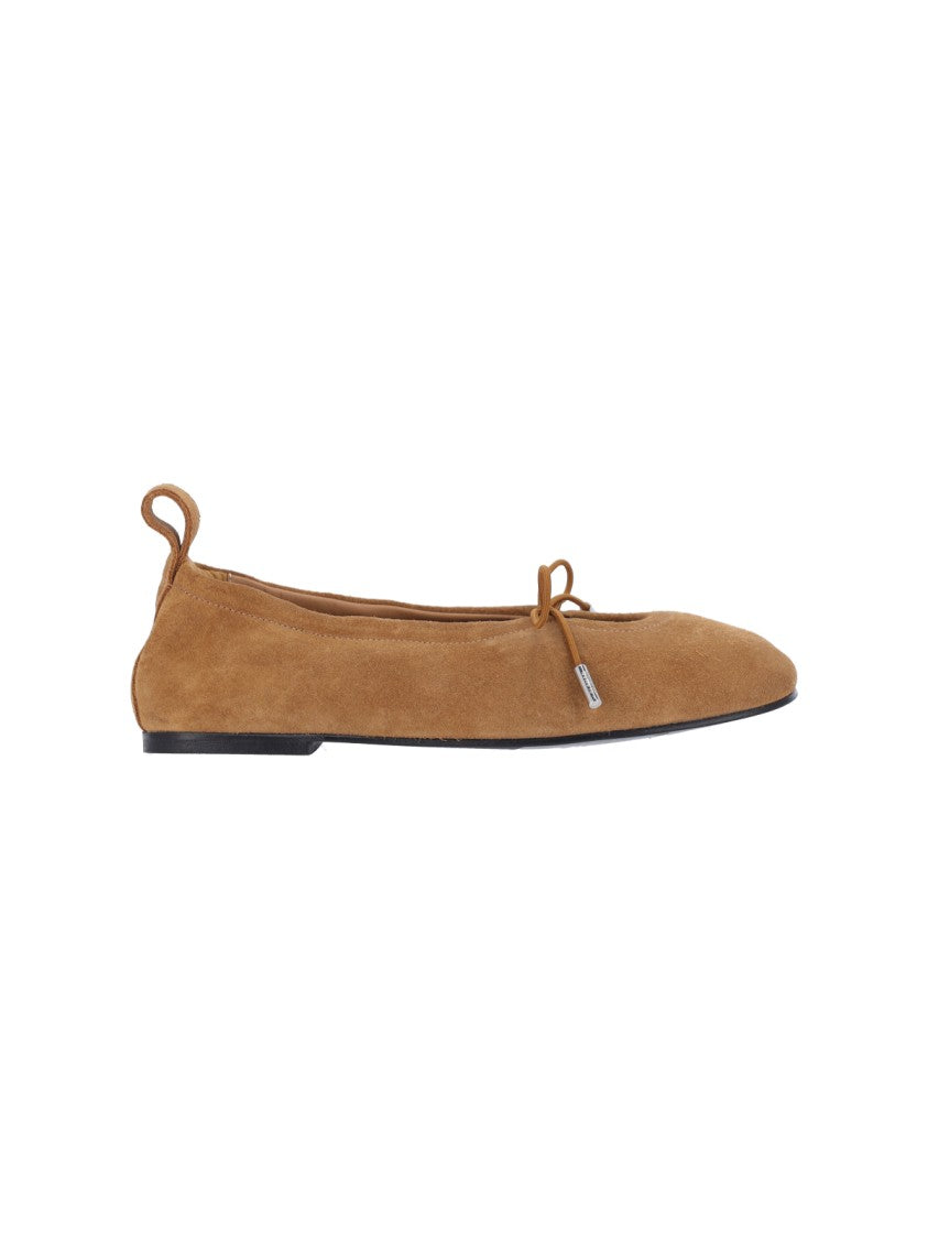 Alohas Brown Rosalind Suede Flats