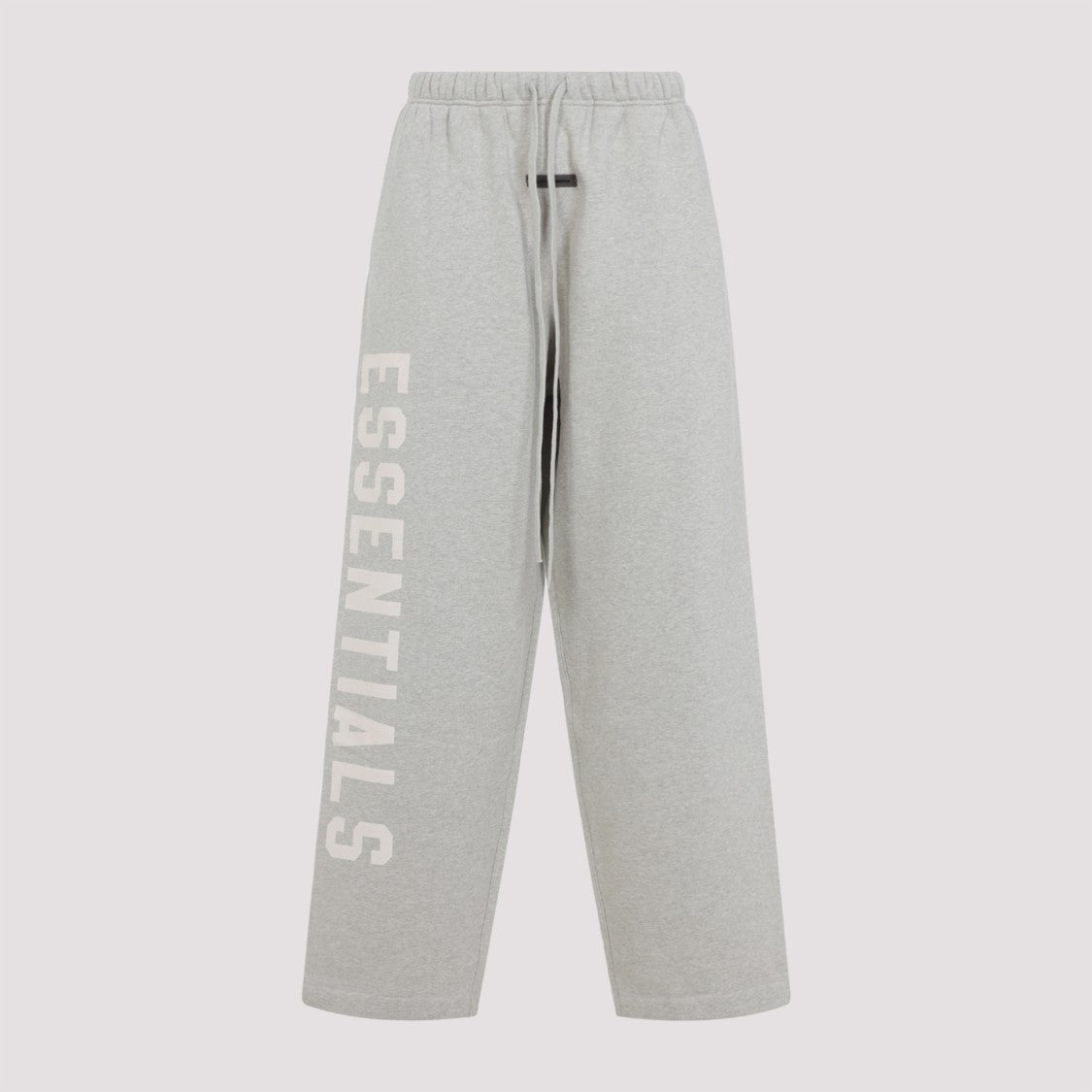 Fear Of God Heather Stone Grey Cotton Lounge Fleece Sweatpants