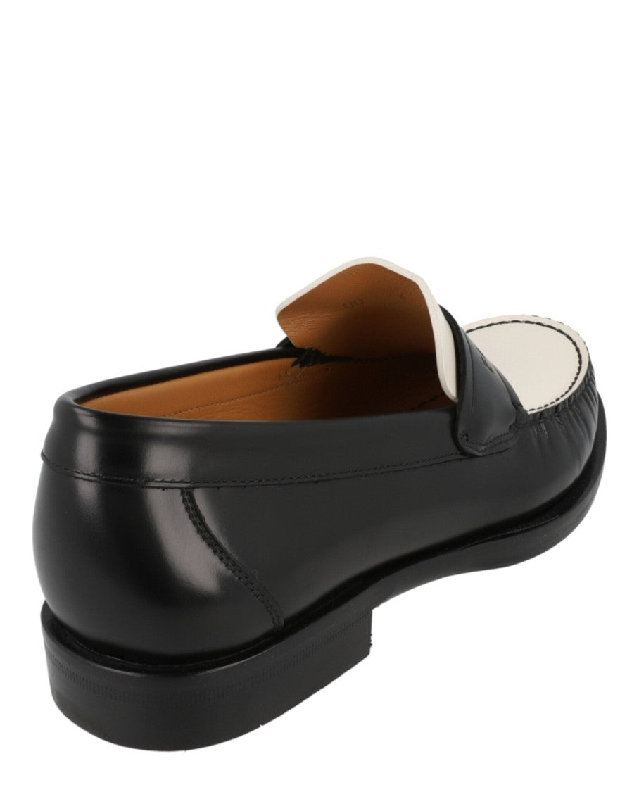 Ferragamo Fillmore Embossed Moccasin Loafers - Extra Wide Width