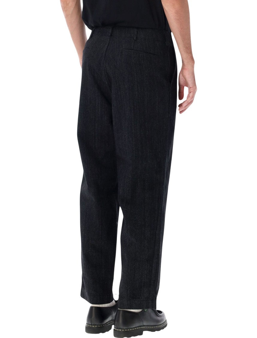 Namamica Relaxed Fit Classic Waistband Wide-Leg Jeans