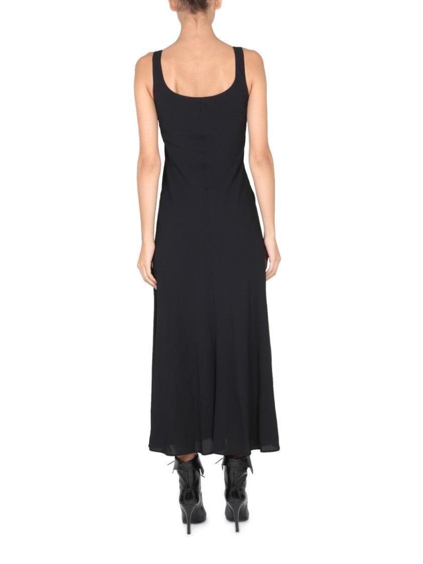 Philosophy Di Lorenzo Serafini Sleeveless Viscose Jersey Maxi Dress