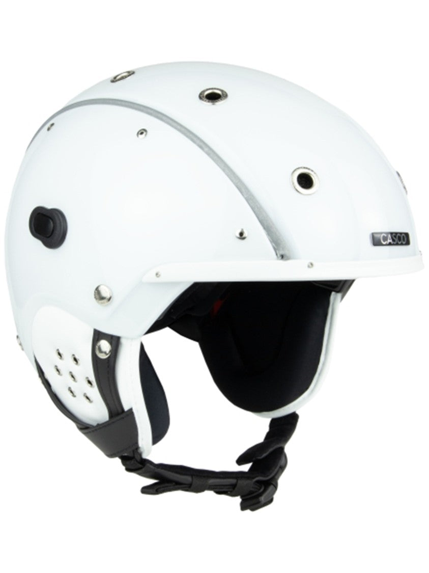 Casco Sp3 Glossy White Ventilated Helmet