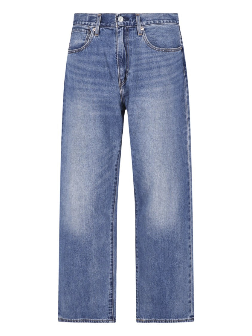 Levi's Strauss Blue Marker Loose Straight-Leg Jeans