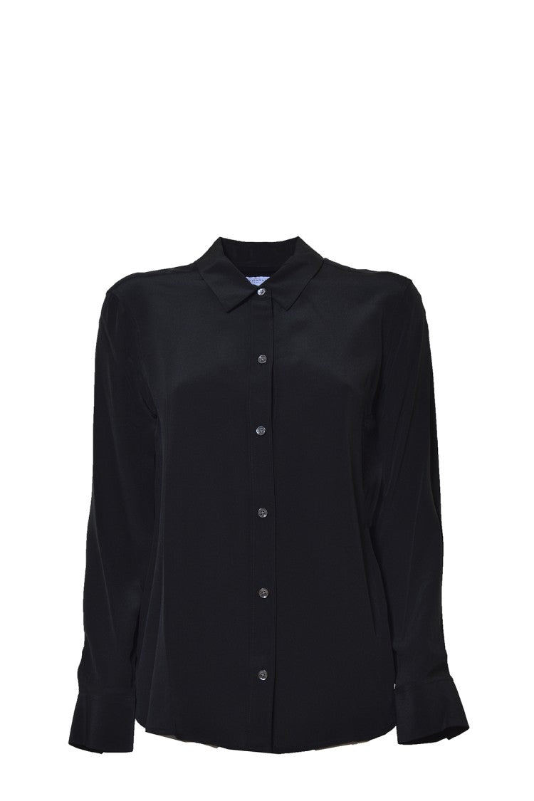 Equipment Leema Black Silk Blouse