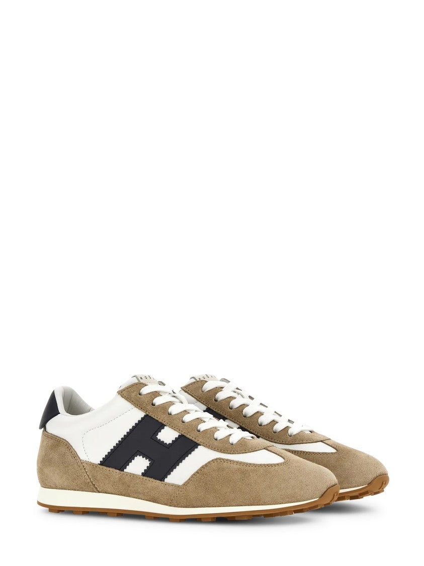 Hogan Textured Grip Logo Low-Top Sneakers