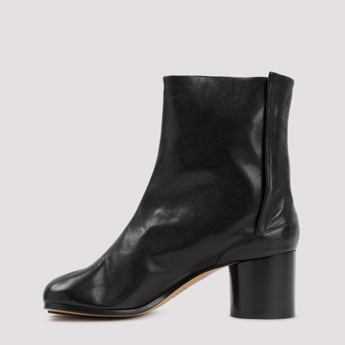 Maison Margiela Black Leather Tabi Boots