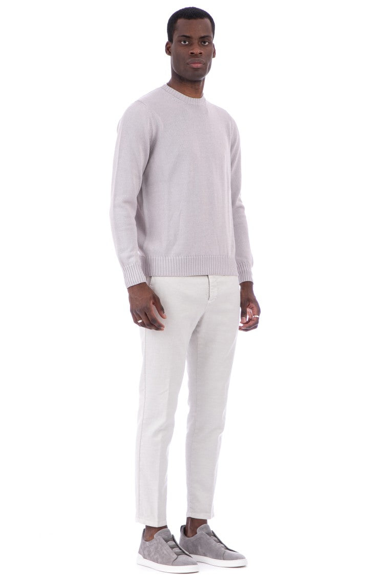 Drumohr Cotton Fine 5 Crewneck Sweater