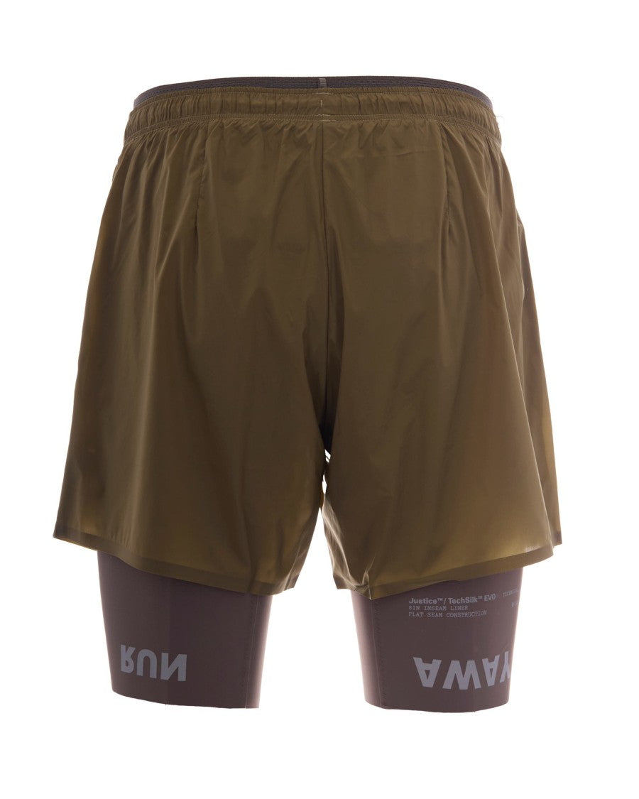 Satisfy Tech Silk Shorts With Dual-Layer Structure And Reflective Details