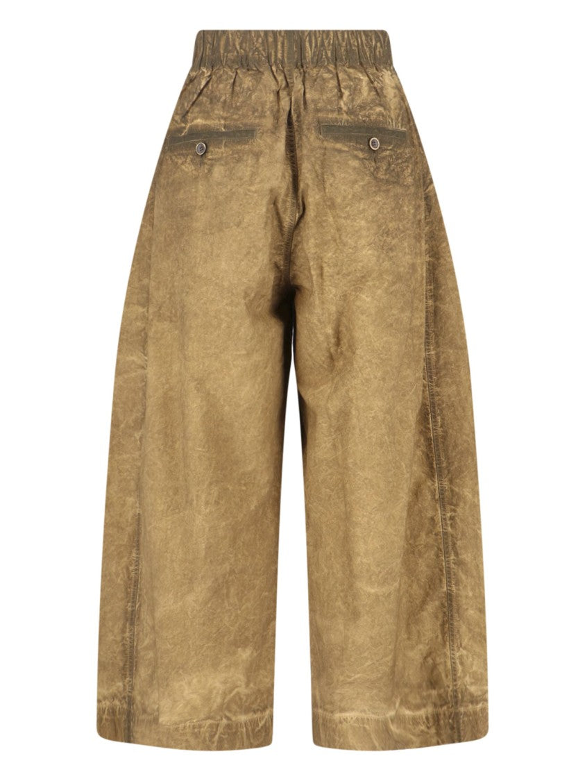 Uma Wang "Poetic" Wide Pants – Beige