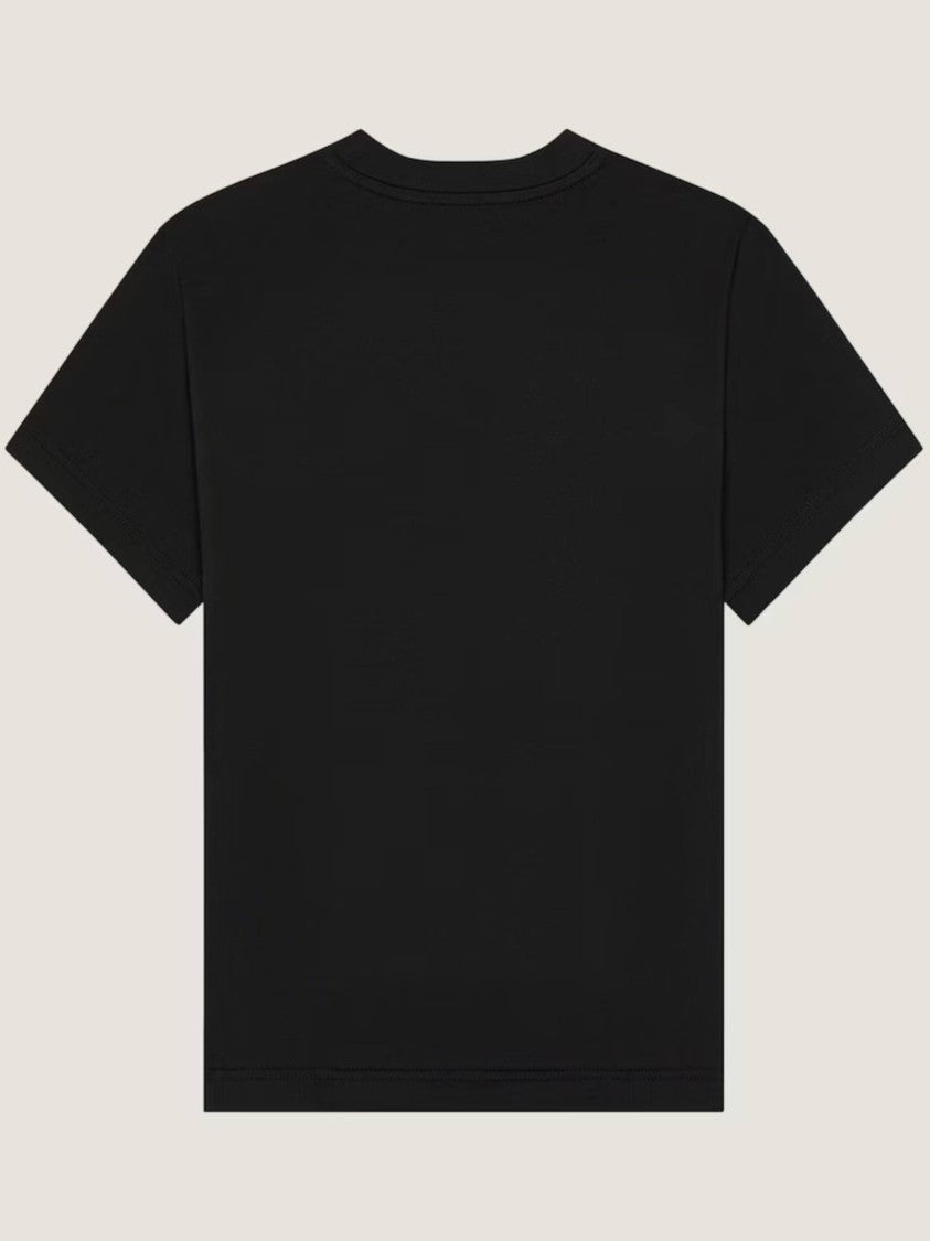 Givenchy Black Cotton Fitted Crewneck T-Shirt