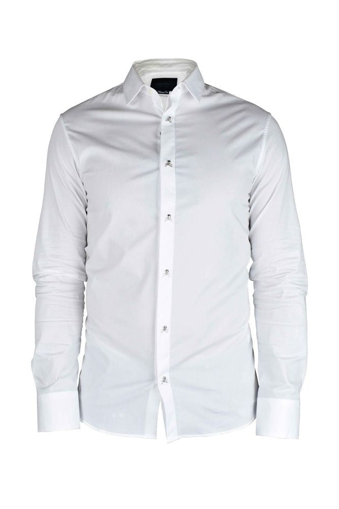 Philipp Plein Ls Skull Shirt