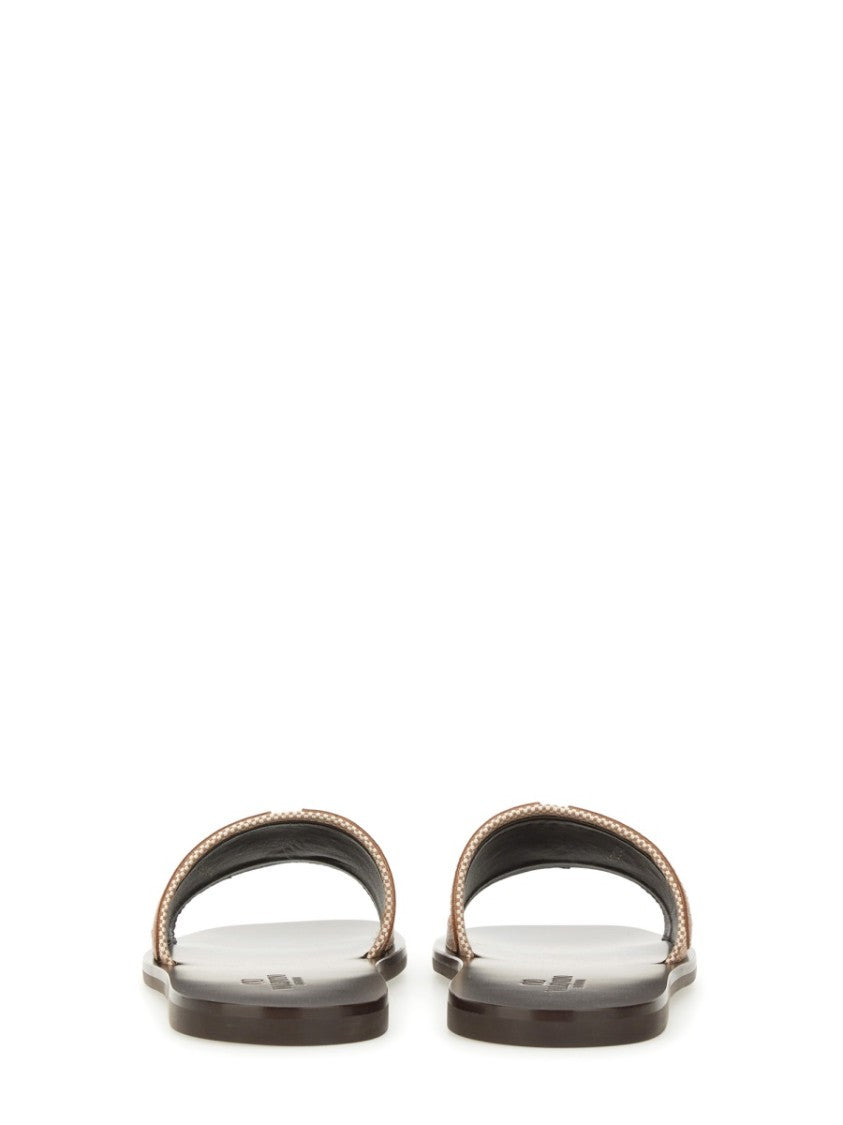 Valentino Garavani "Viva Superstar" Slide Sandal