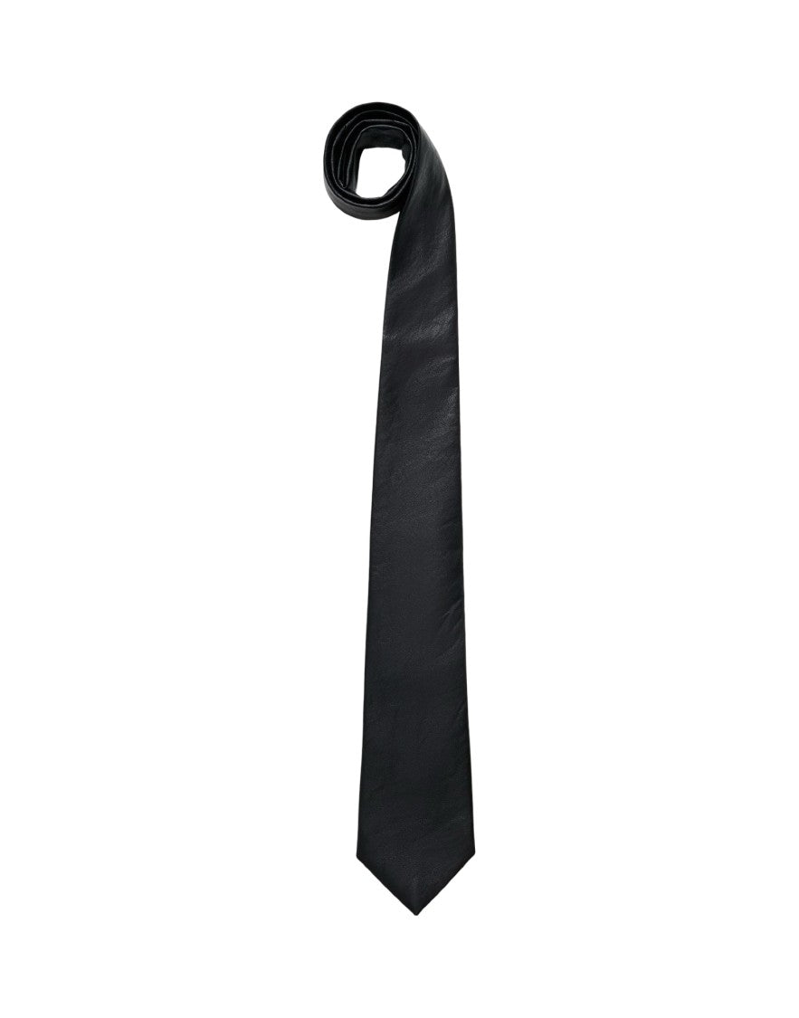 Our Legacy Solid Black Tie