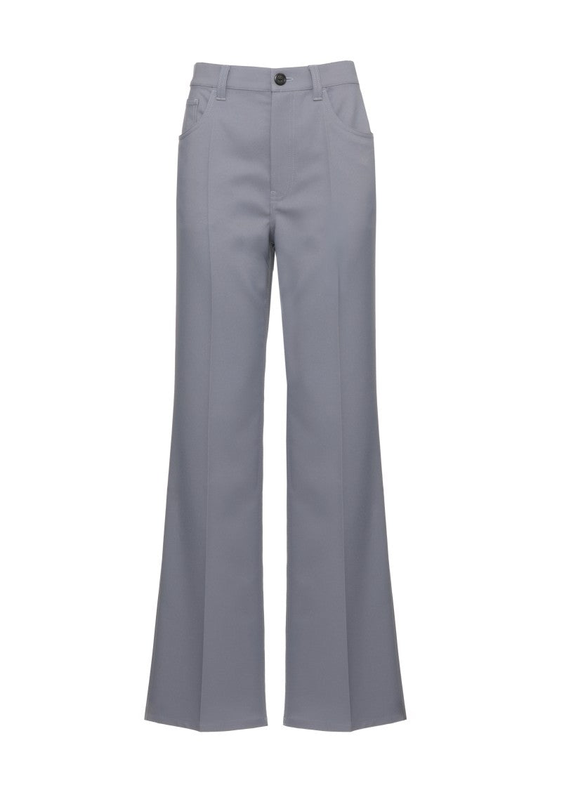 Marni Grey Five-Pocket Formal Pants