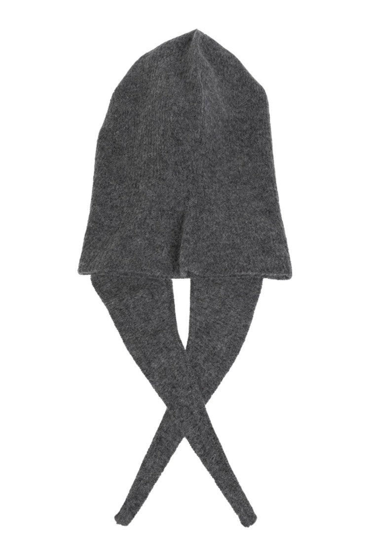 Ganni Balaclava - Wool - Grey