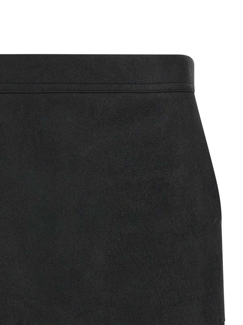 Rick Owens 'Fog Cutdff' Mini Skirt