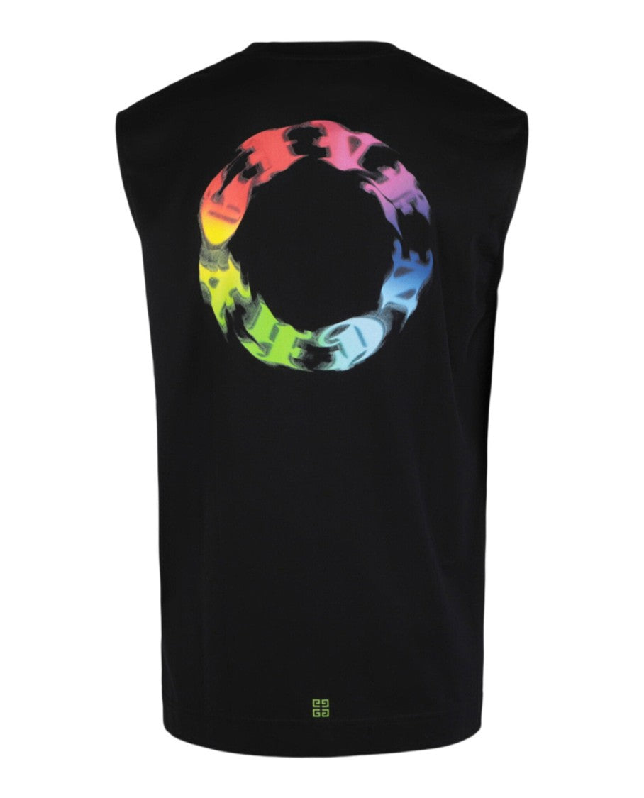 Givenchy Logo Circle Print Slim-Fit T-Shirt