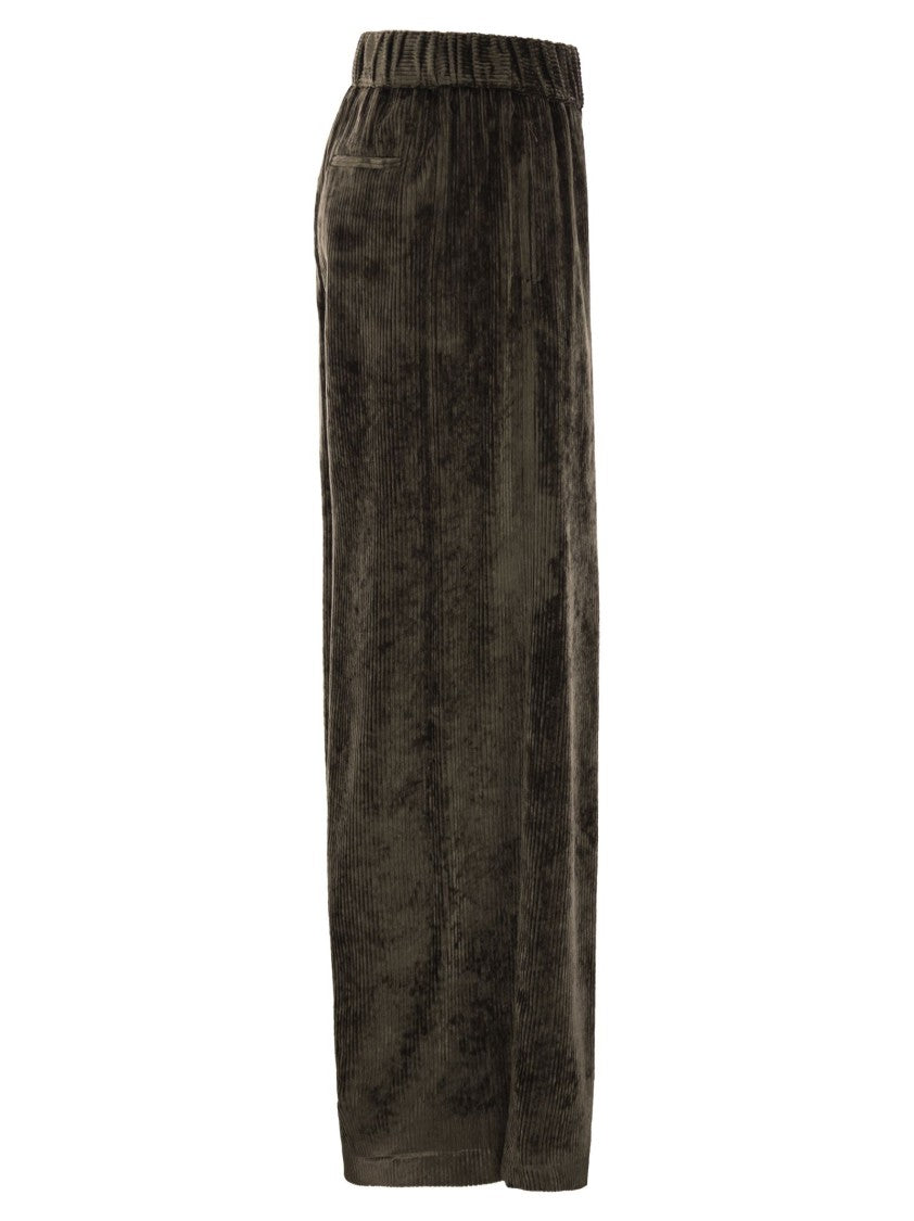 Peserico Fluid Corduroy Trousers