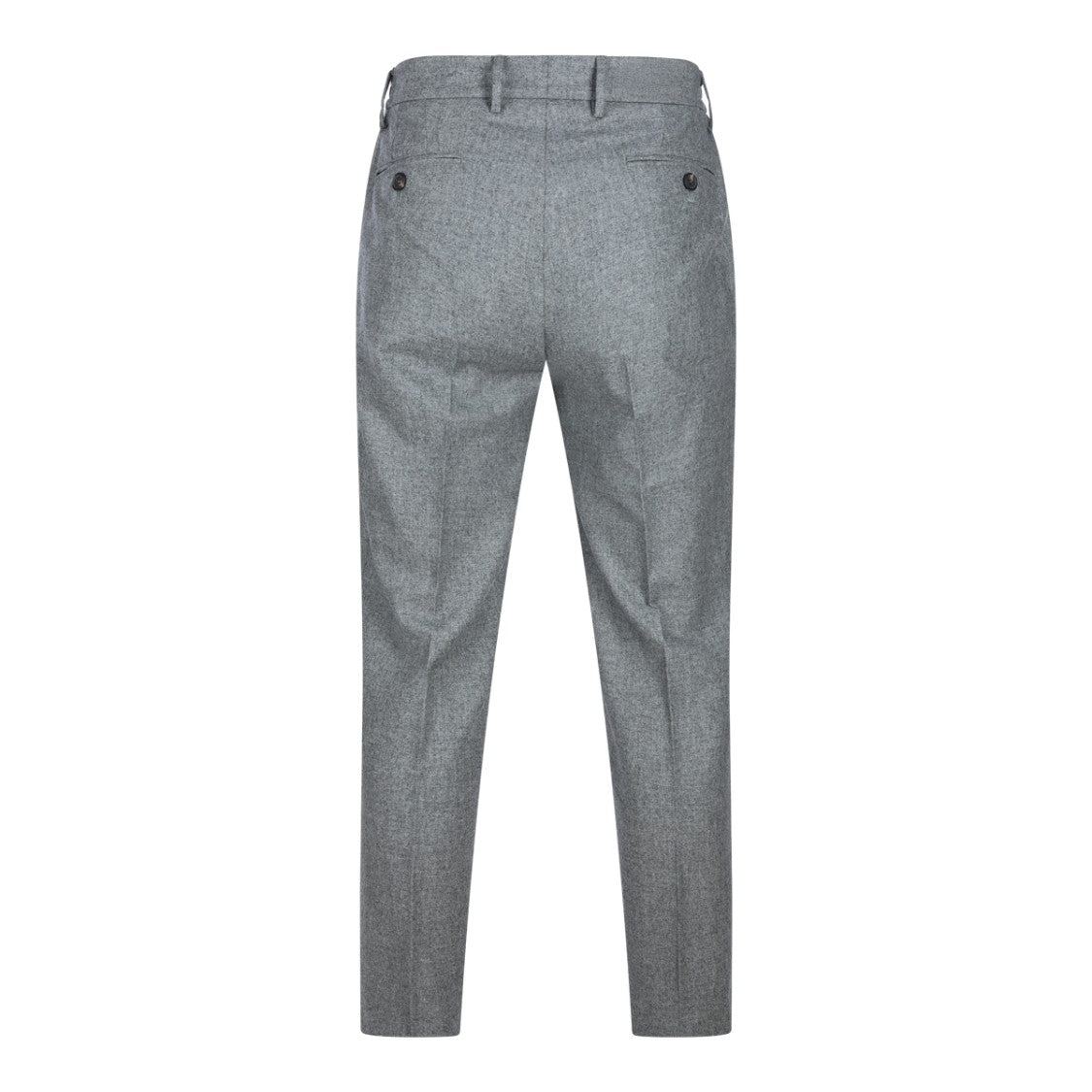 Eleventy Tailored Fit Casual Pants With Mid-Rise Waist And Pleats