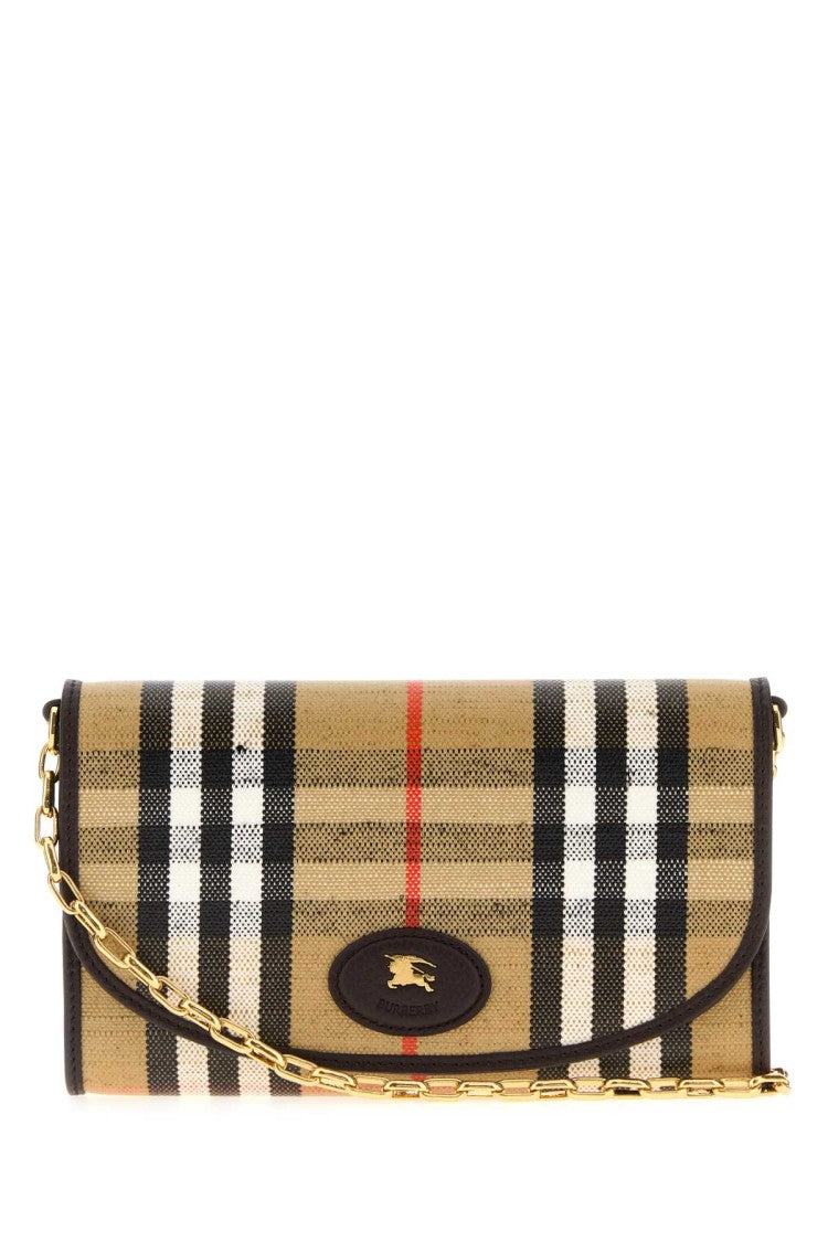 Burberry Printed Canvas Highlands Wallet