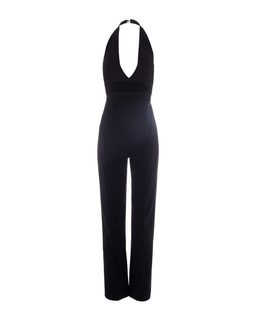 Patrizia Pepe Black Flowy Jumpsuit