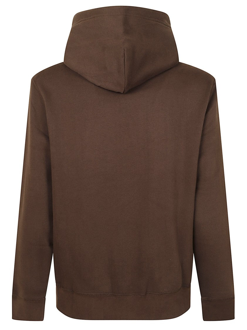 Polo Ralph Lauren Nutmeg Brown Cotton Blend Sweatshirt