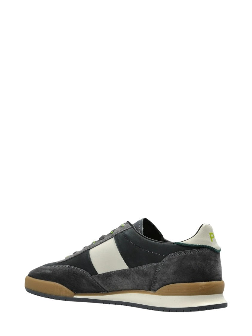 Paul Smith Black Suede Panel Dover Leather Sneakers