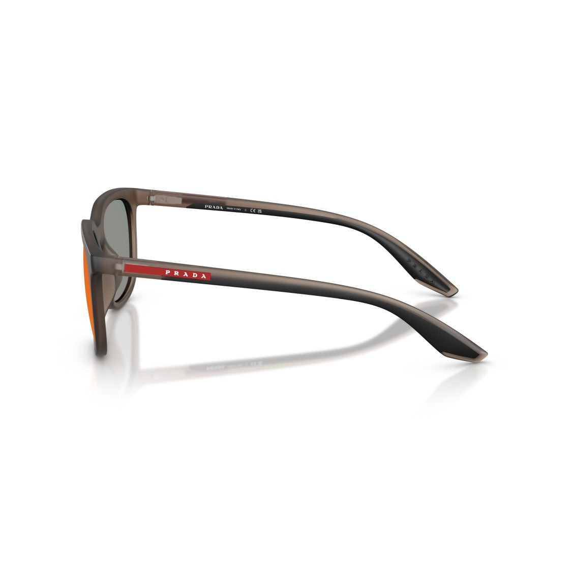 Prada Linea Rossa 0Ps B09su Matte Brown Sunglasses