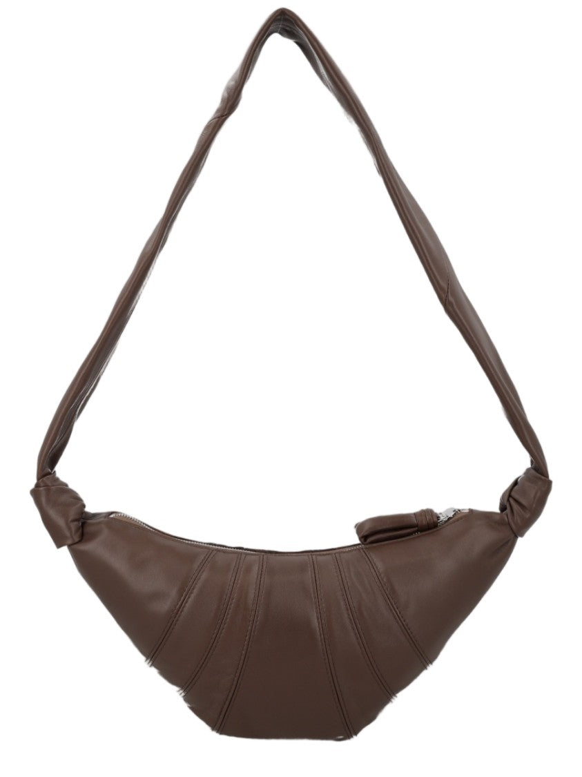 Lemaire Small Crescent-Shaped Shoulder Bag With Padded Twisted Strap