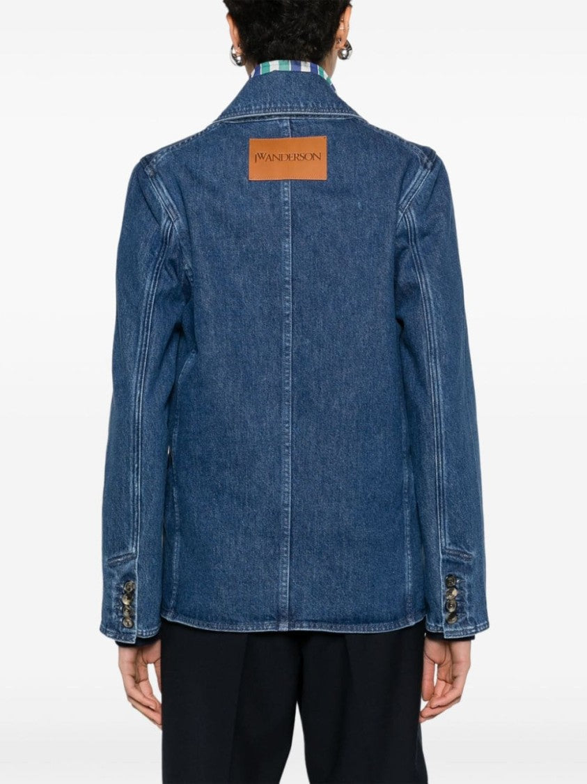 J. W. Anderson Double-Breasted Denim Blazer