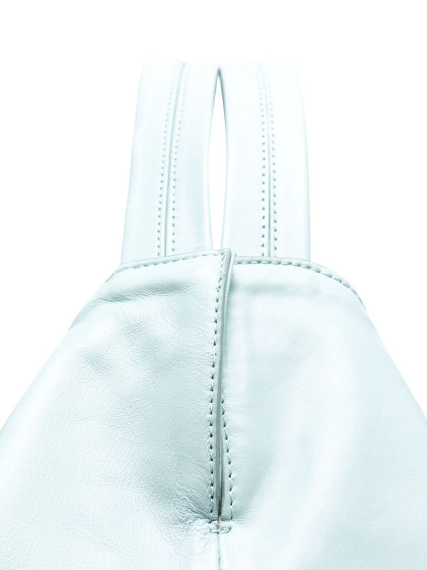 Vic Matié Turquoise Blue Calf Leather Bag