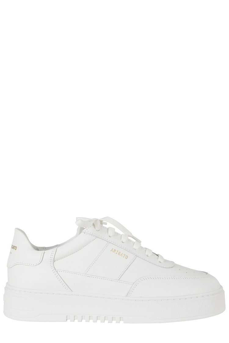 Axel Arigato Orbit Low-Top Vintage Leather Platform Sneakers