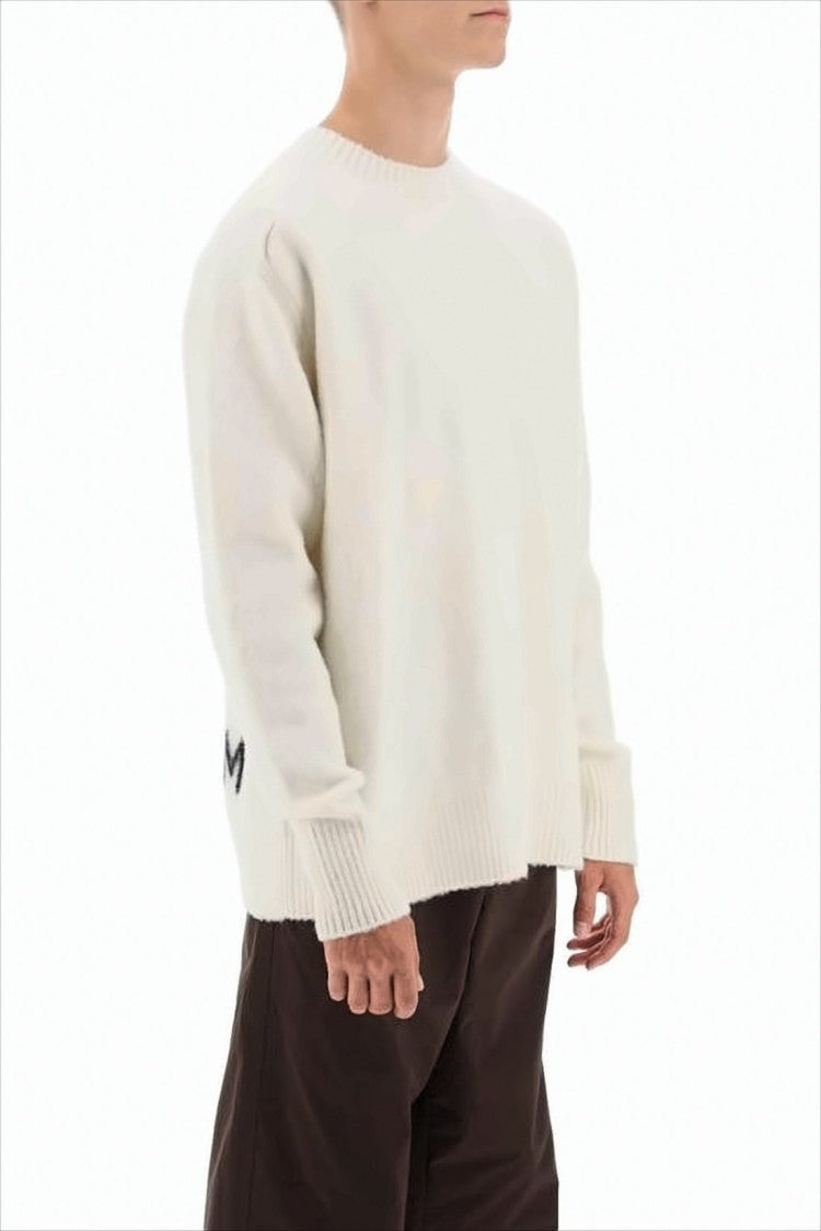Oamc Relaxed-Fit Wool Sweater With Ribbed Details