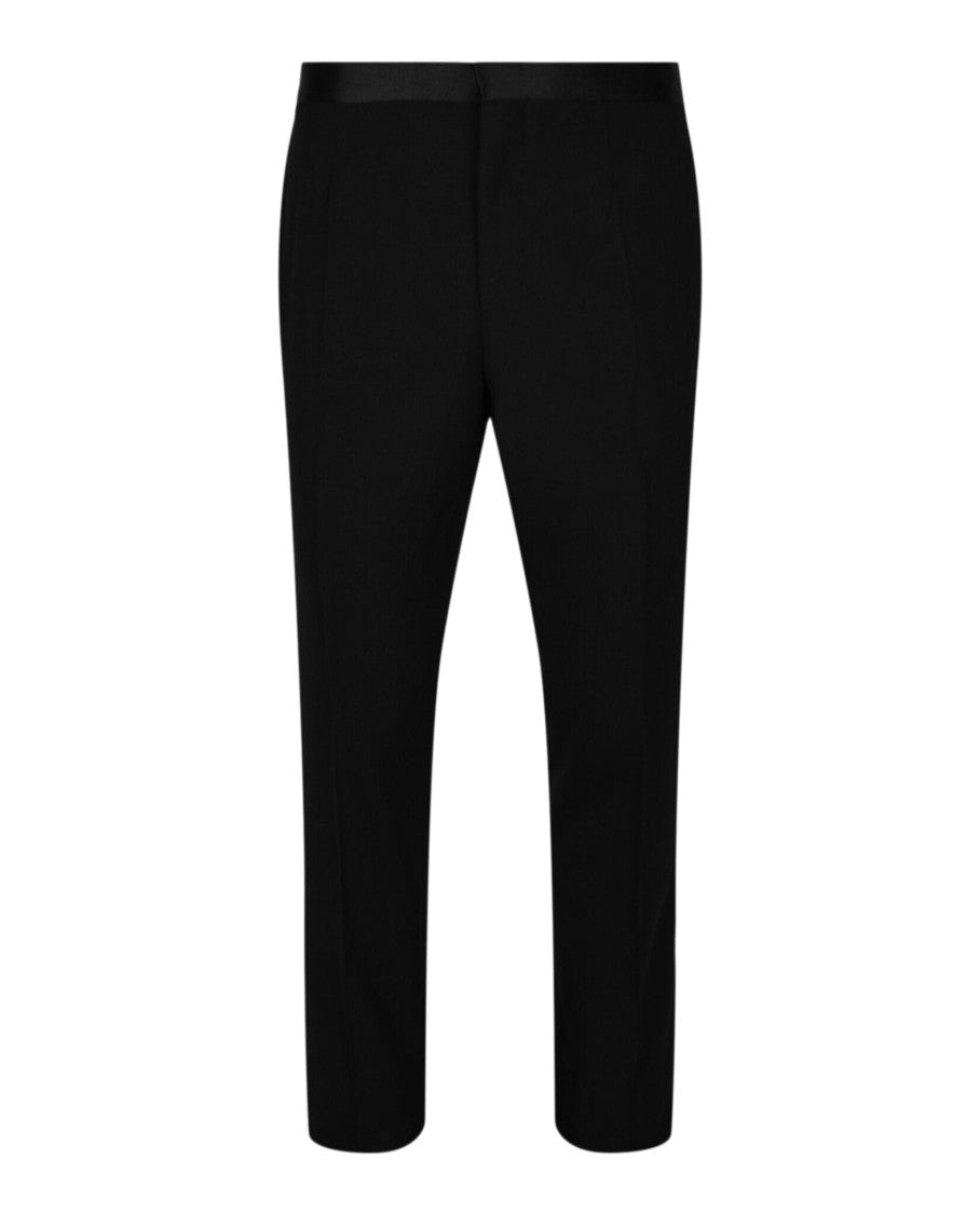 Versace Embellished Panel Formal Pants