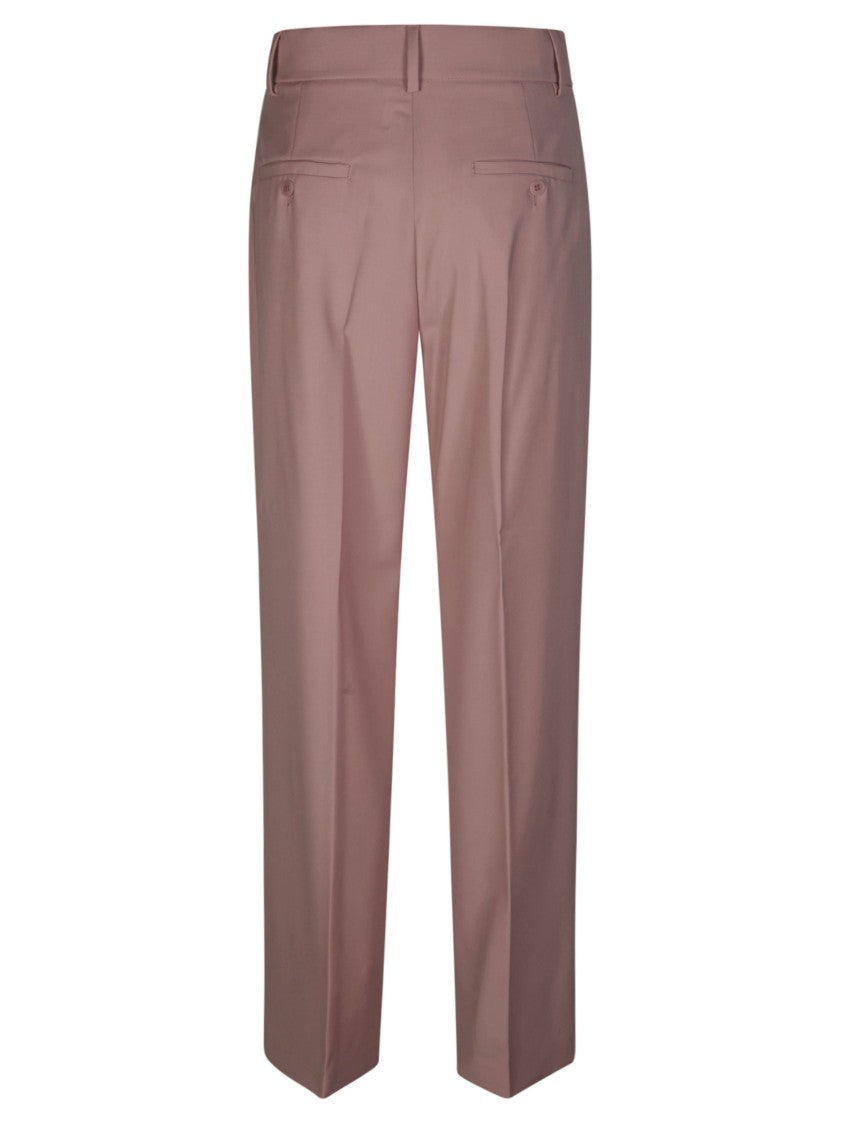 Max Mara Visivo Straight-Leg Virgin Wool Pants