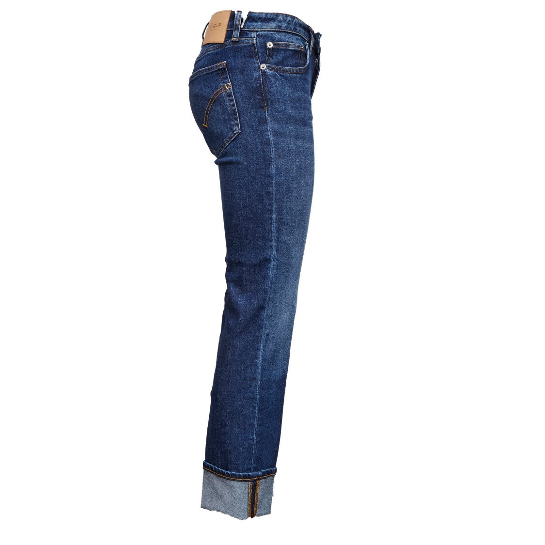 Dondup Coco Contrast Stitch Slim Jeans