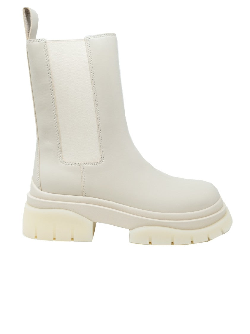 Ash Storm Cream Mustang Cream Ankle Boots