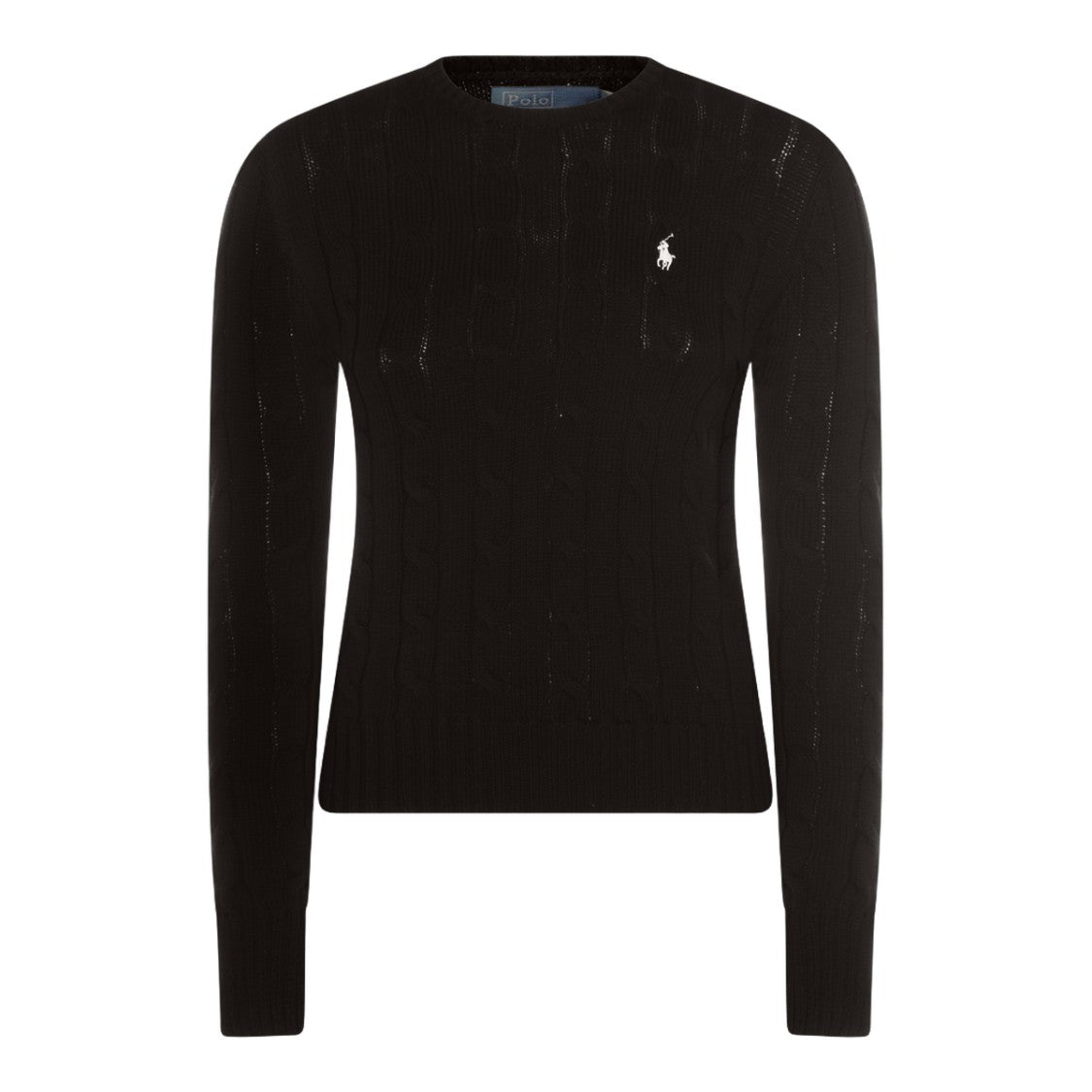 Polo Ralph Lauren Cable-Knit Sweater With Classic Crew Neckline